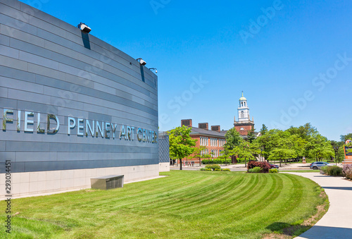 Buffalo, USA-20 July, 2019: Burchfield Penney art center, an arts and educational institution part of Buffalo State College photo