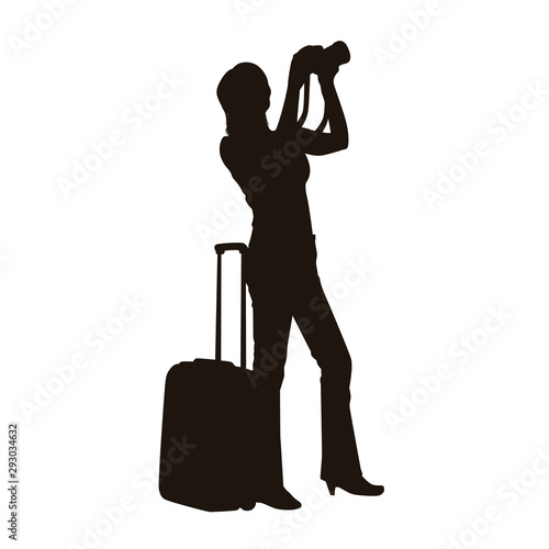 Tourist Silhouette