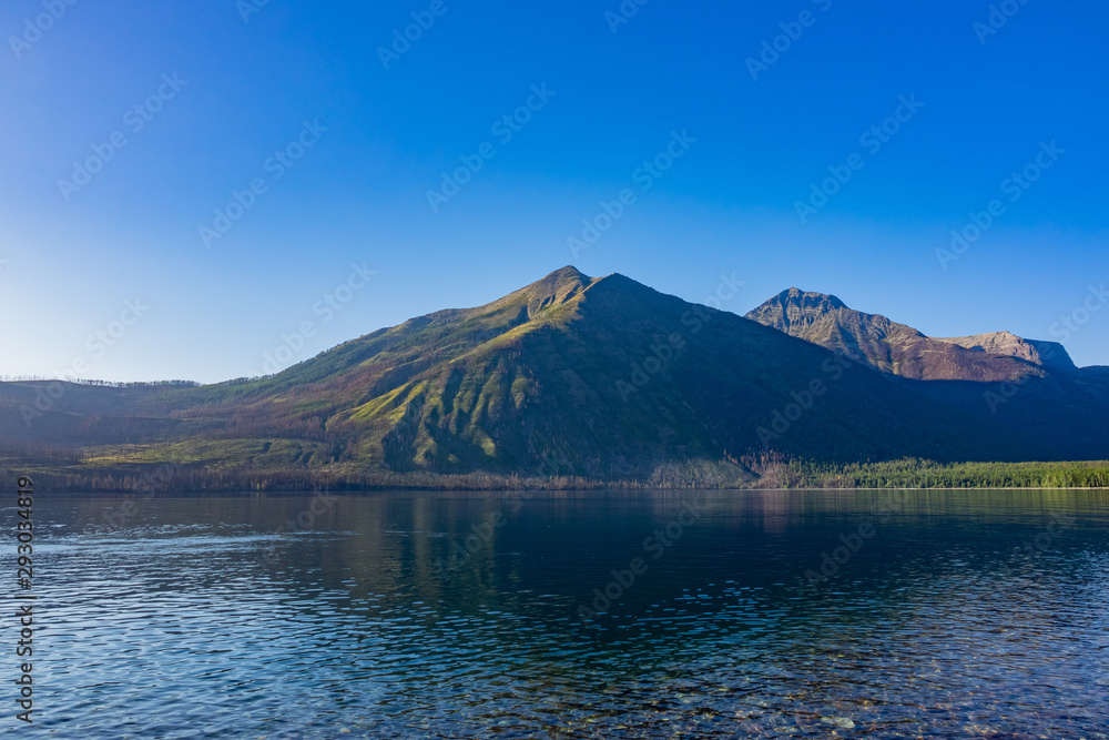 Beautiful landscape around Lake Mcdonald Beautiful landscape around Lake Mcdonald