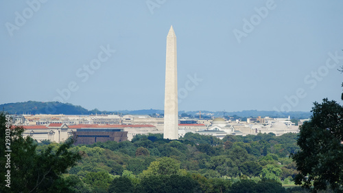 Washington monument in Washington DC, United States