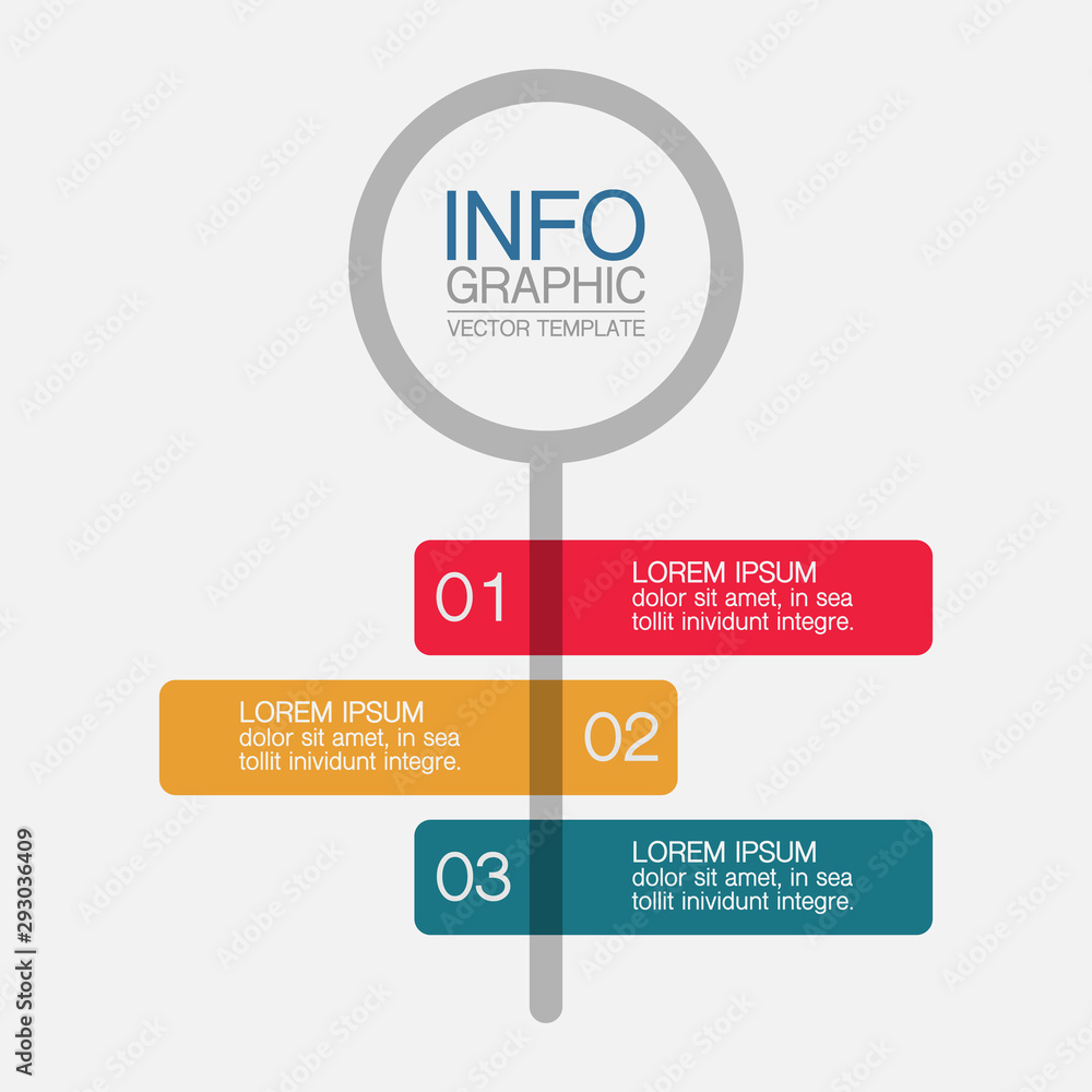 Vector iInfographic template for business, presentations, web design, 3 options. Vector iInfographic template for business, presentations, web design, 3 options.