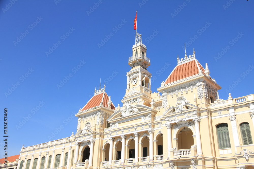 City Hall in Ho Chi Minh City, Vietnam