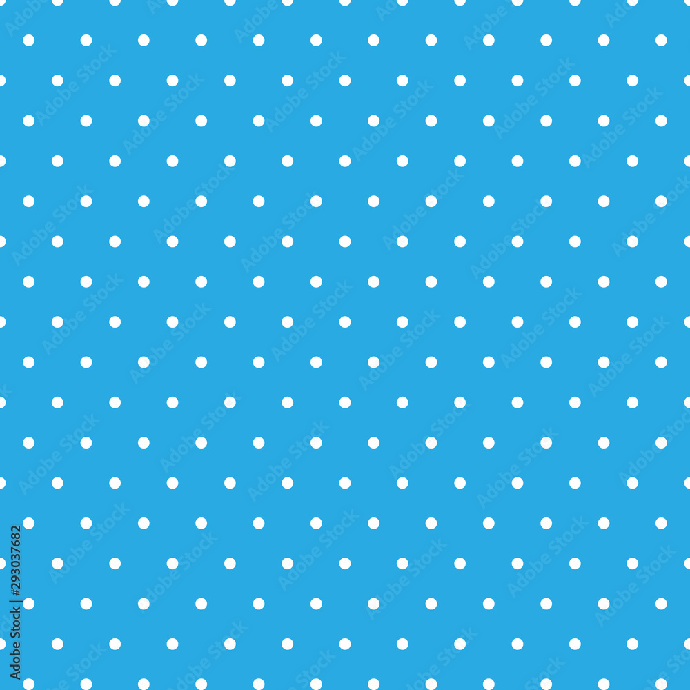 Abstract blue polka dot background pattern. image.