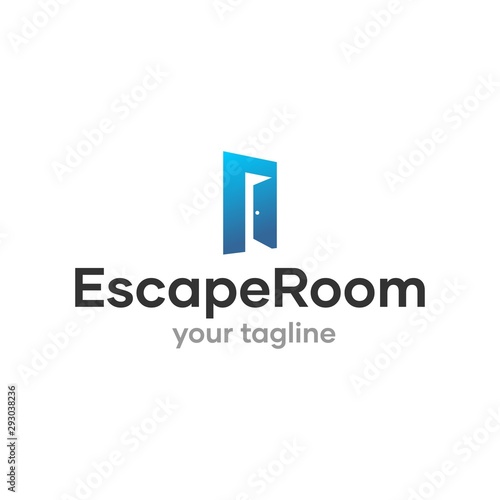 Escape Room Game Logo Design Idea