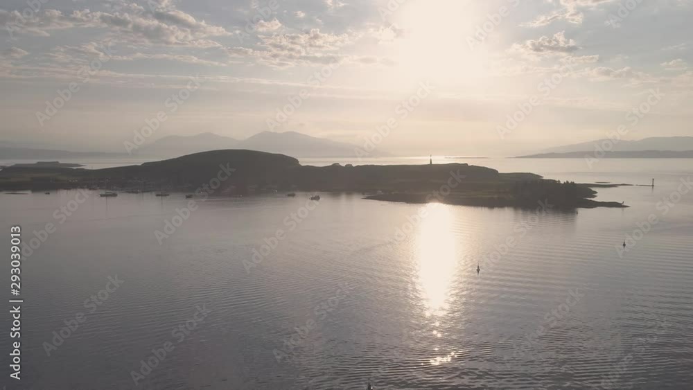 Scottish Islands with Jura in the distance (Aerial) Scottish Islands with Jura in the distance (Aerial)