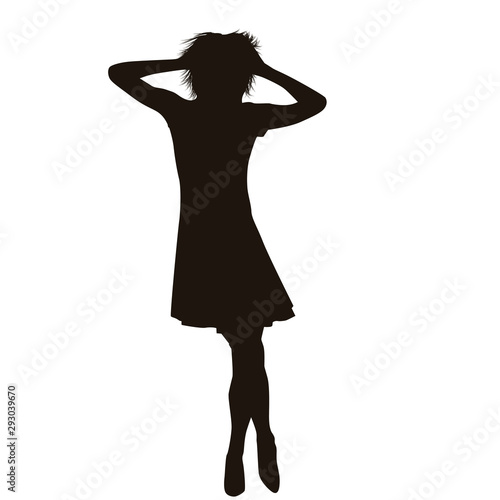 People Are Depressed Or Frustrated Silhouette