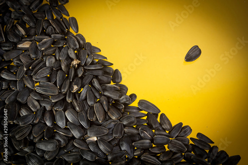 Fotografie Sunflower Seeds Background