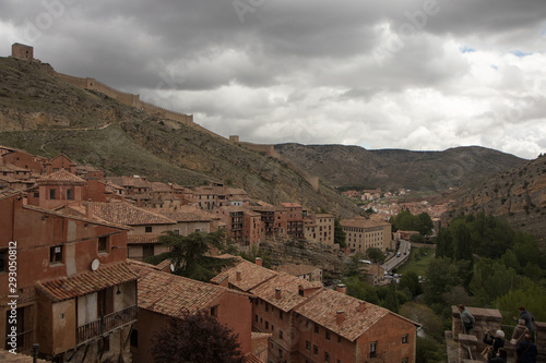 Typical Spanish village in its surroundings © Javier