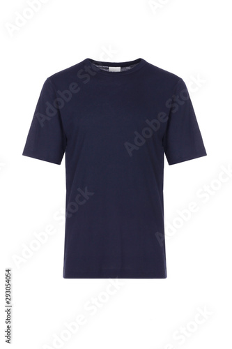 Blank dark blue t-shirt