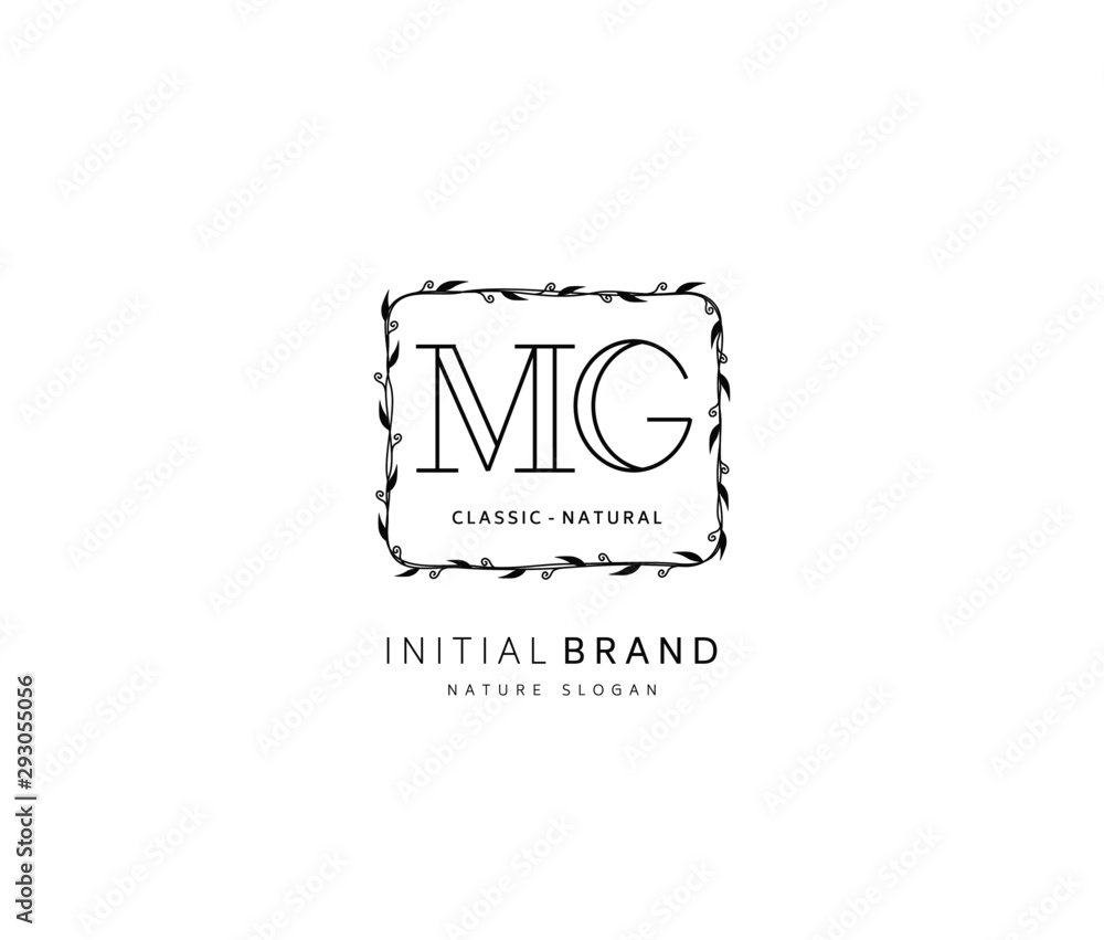 M G MG Beauty vector initial logo, handwriting logo of initial signature, wedding, fashion, jewerly, boutique, floral and botanical with creative template for any company or business. M G MG Beauty vector initial logo, handwriting logo of initial signature, wedding, fashion, jewerly, boutique, floral and botanical with creative template for any company or business.