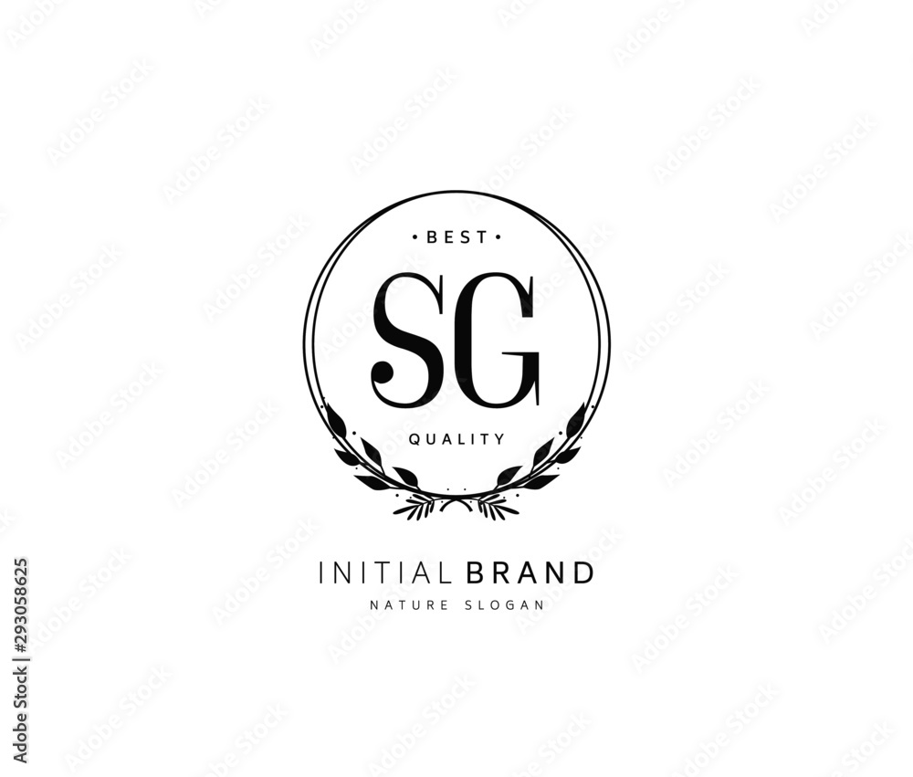 S G SG Beauty vector initial logo, handwriting logo of initial signature, wedding, fashion, jewerly, boutique, floral and botanical with creative template for any company or business. S G SG Beauty vector initial logo, handwriting logo of initial signature, wedding, fashion, jewerly, boutique, floral and botanical with creative template for any company or business.
