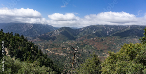 view of mountains and valley