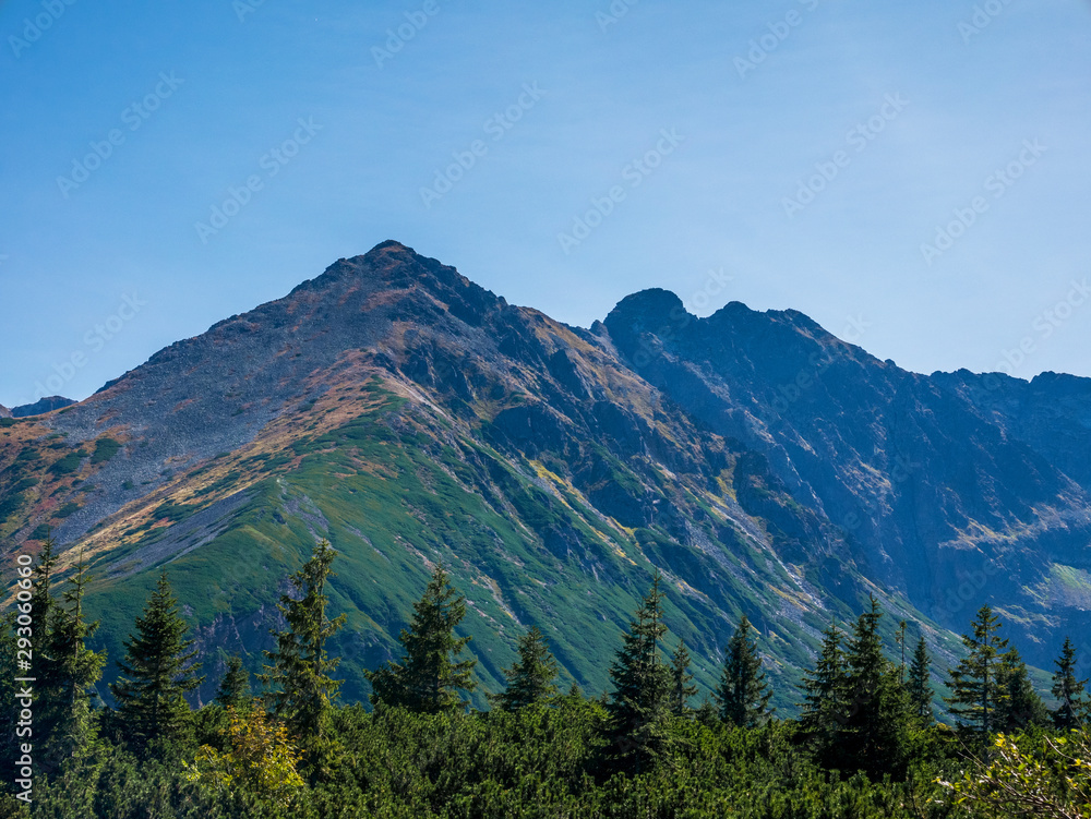 view of mountains