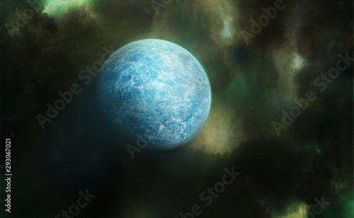 Isolated Planet © David Edwards