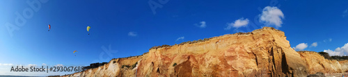 Paysage de Bretagne - plage de la mine d'or dans le morbihan