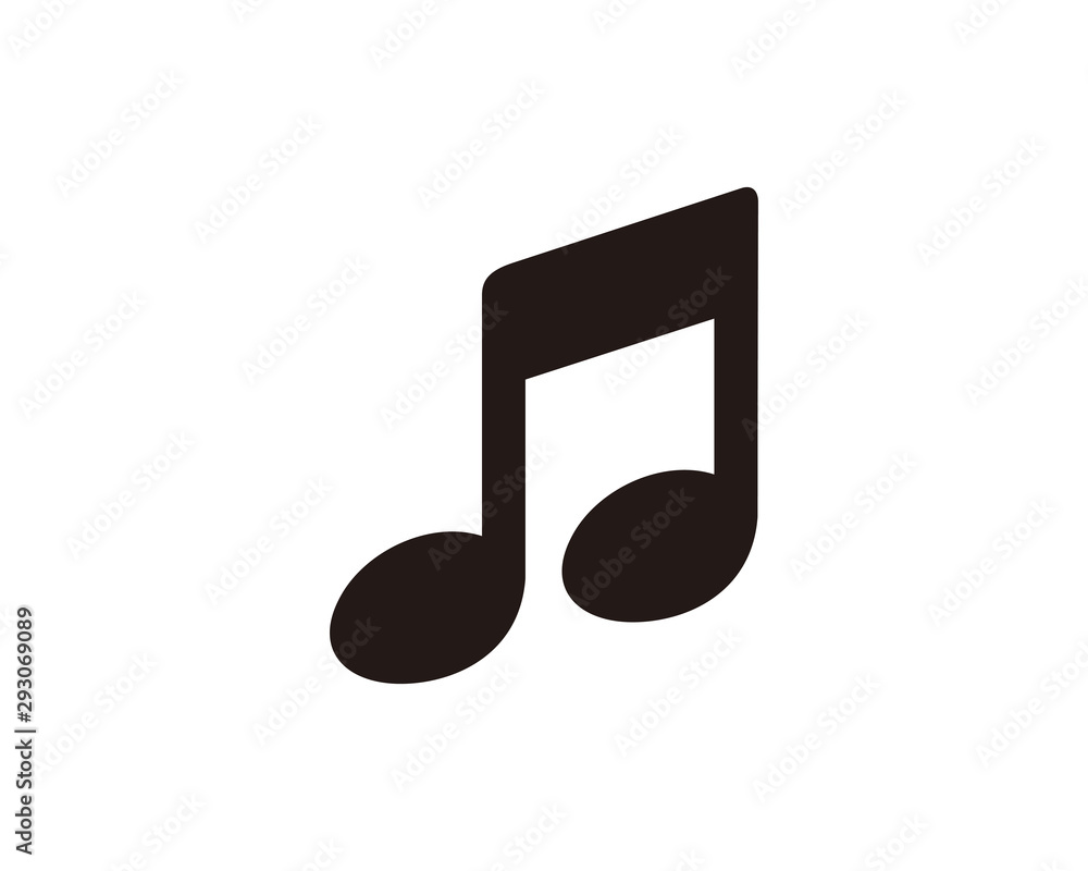 Music icon symbol vector Music icon symbol vector