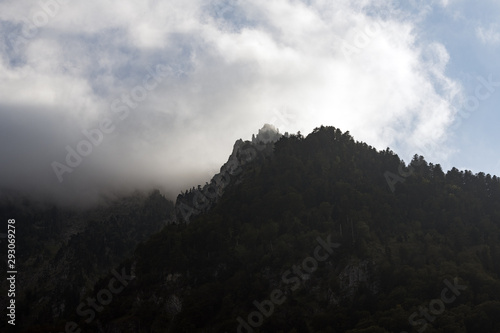 Wallpaper Mural France  2018:  Sunrise over the Pyrenees Mountains between the south of France and Spain Torontodigital.ca