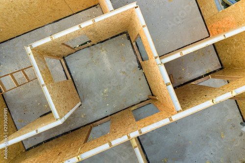Φωτογραφία Construction of new and modern modular house