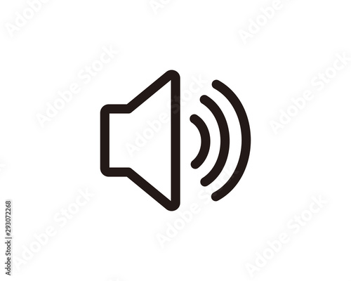 Speaker icon symbol vector