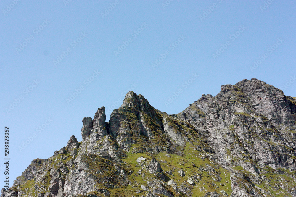 Swiss mountain landscape. Mountains at the top of Pizol. Autumn landscape. Swiss mountain landscape. Mountains at the top of Pizol. Autumn landscape.
