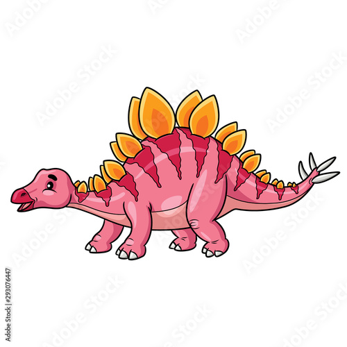 Stegosaurus Cartoon