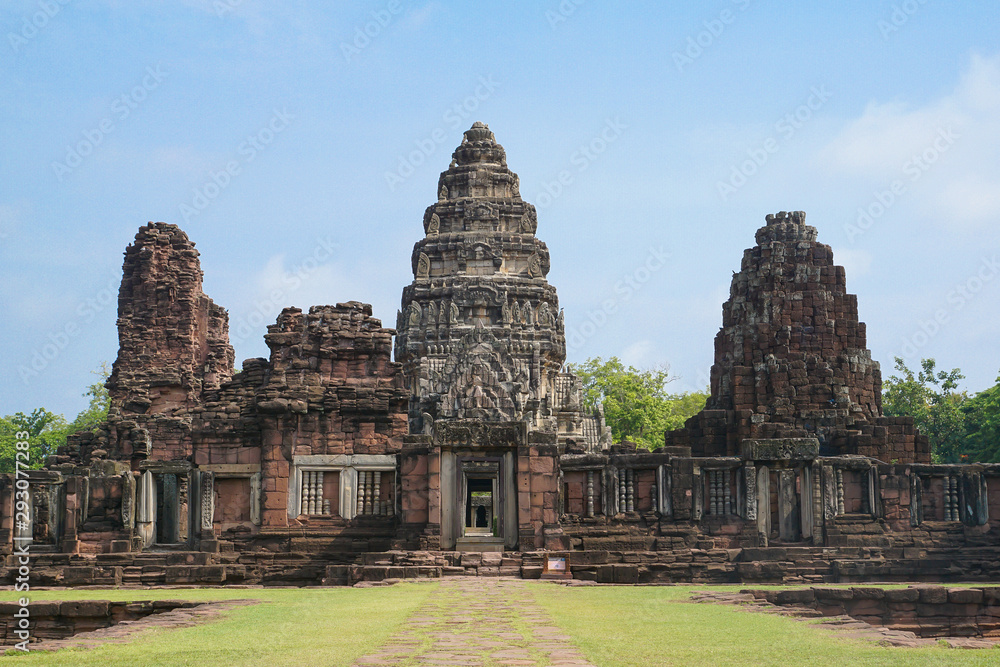 Phimai Historical Park, one of the largest Khmer temples in Nakhon Ratchasima province, Thailand Phimai Historical Park, one of the largest Khmer temples in Nakhon Ratchasima province, Thailand