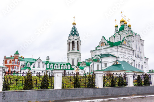 Trinity cathedral in the city center, Yoshkar-Ola city, Mari El Republic, Russia