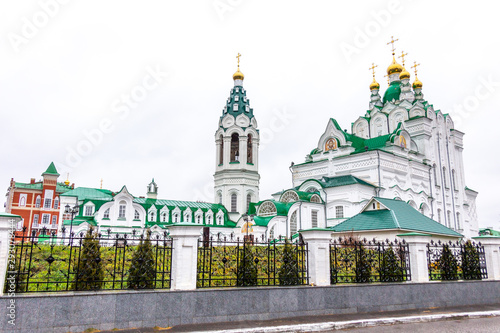 Trinity cathedral in the city center, Yoshkar-Ola city, Mari El Republic, Russia