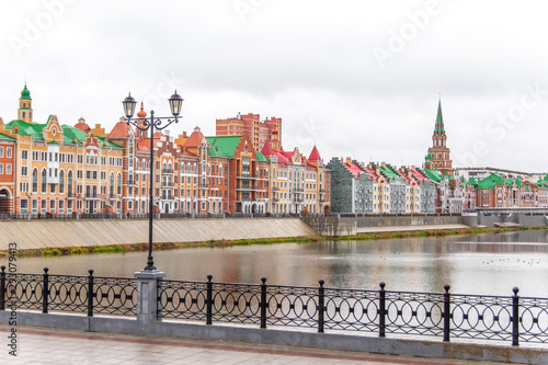 Bruges embankment, Yoshkar-Ola city, Mari El Republic, Russia