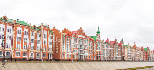 Bruges embankment, Yoshkar-Ola city, Mari El Republic, Russia