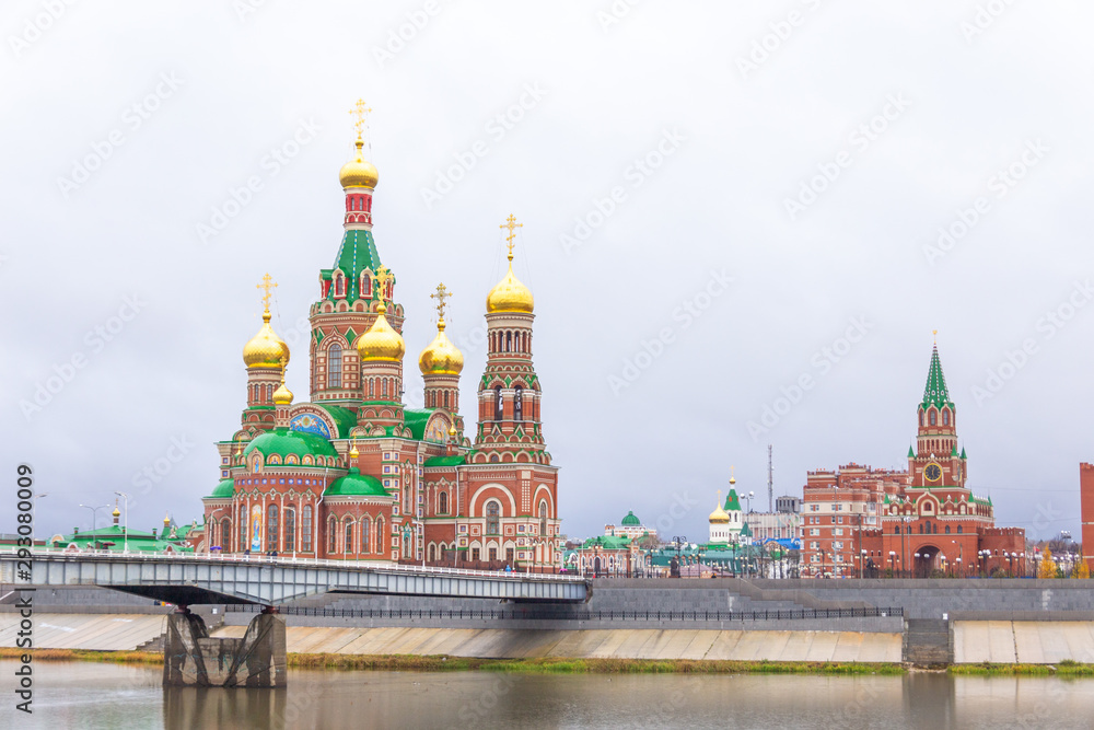 Annunciation Cathedral in the city center, Yoshkar-Ola city, Mari El Republic, Russia Annunciation Cathedral in the city center, Yoshkar-Ola city, Mari El Republic, Russia