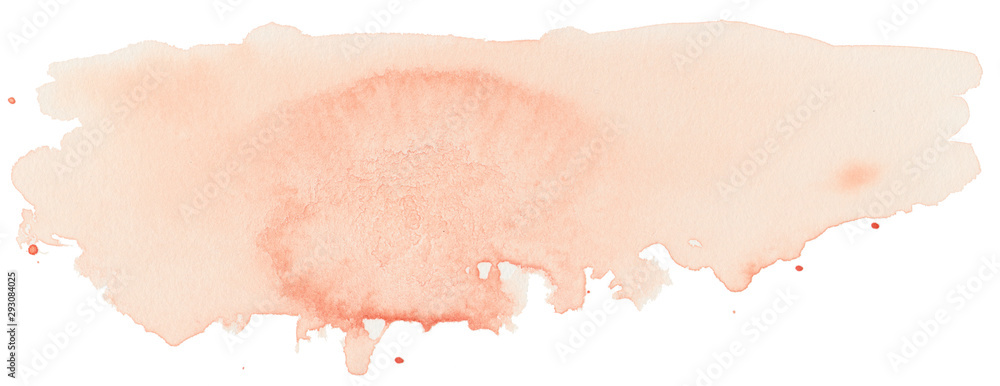 Fototapeta premium Watercolor texture. Pink watercolor background. Wedding design. Splashes