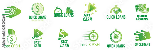 Vector logo of the company loans and quick loans