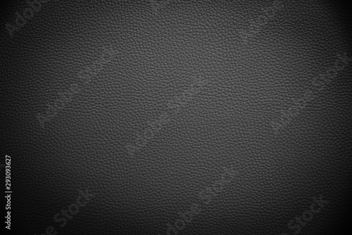 black artificial leather background texture