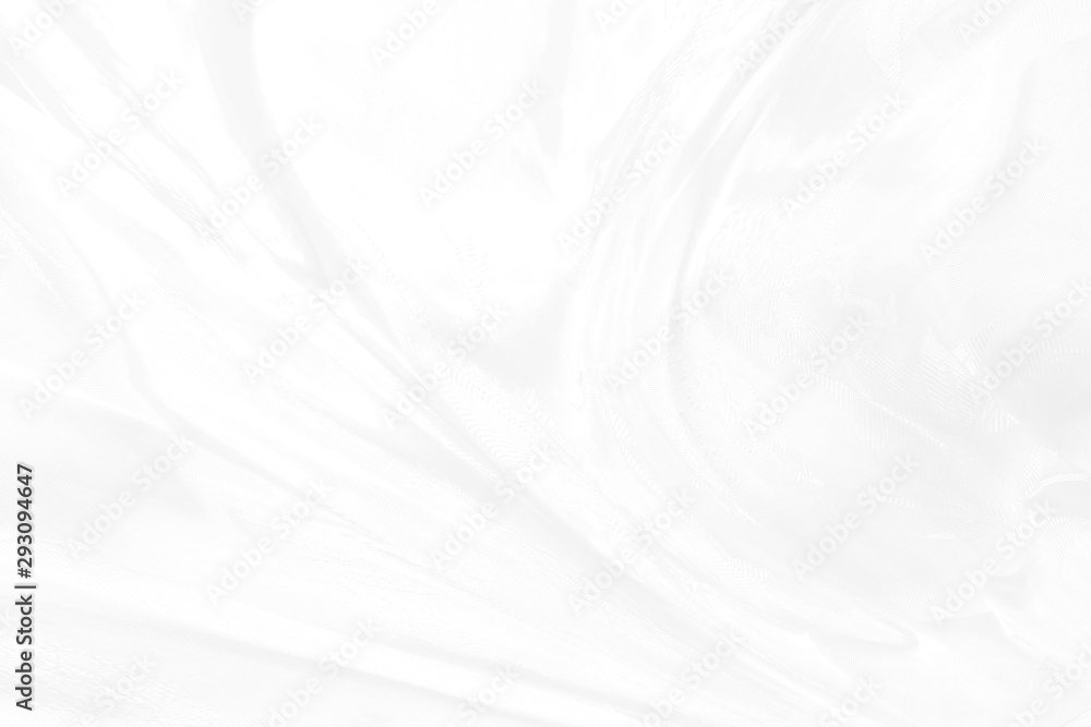 Soft charmeuse fabric curve abstract shape. Copy space white background Soft charmeuse fabric curve abstract shape. Copy space white background