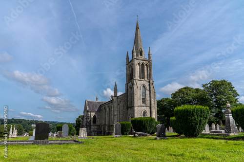 Shillelagh Church and cemetery, County Wicklow.