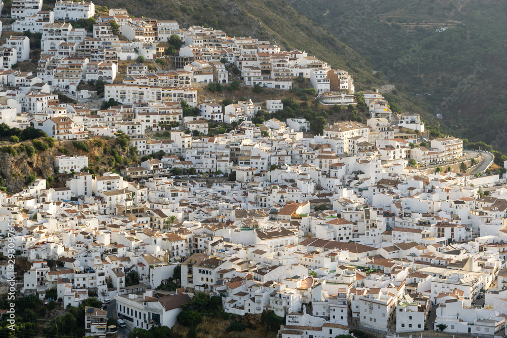 Ojen, white town of Malaga. Spain