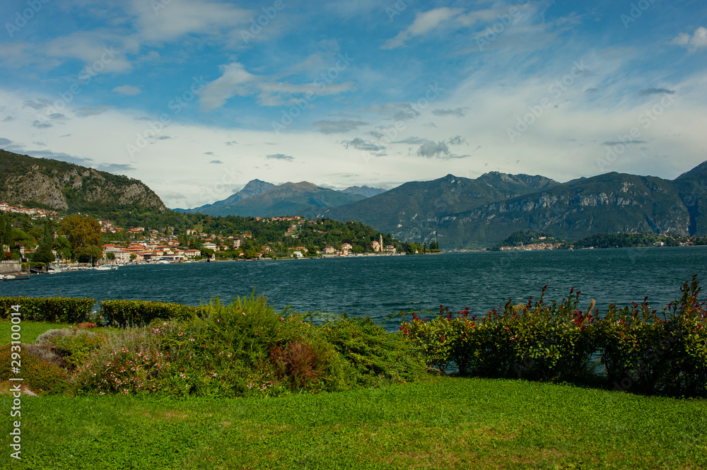 View on mountains of Como lake