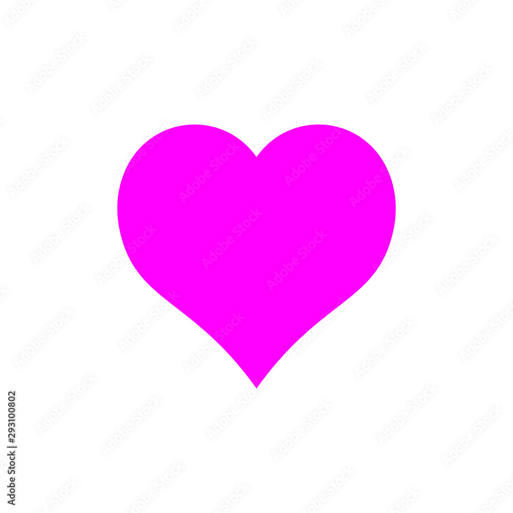 Love heart logo symbol icon vector illustration EPS 10