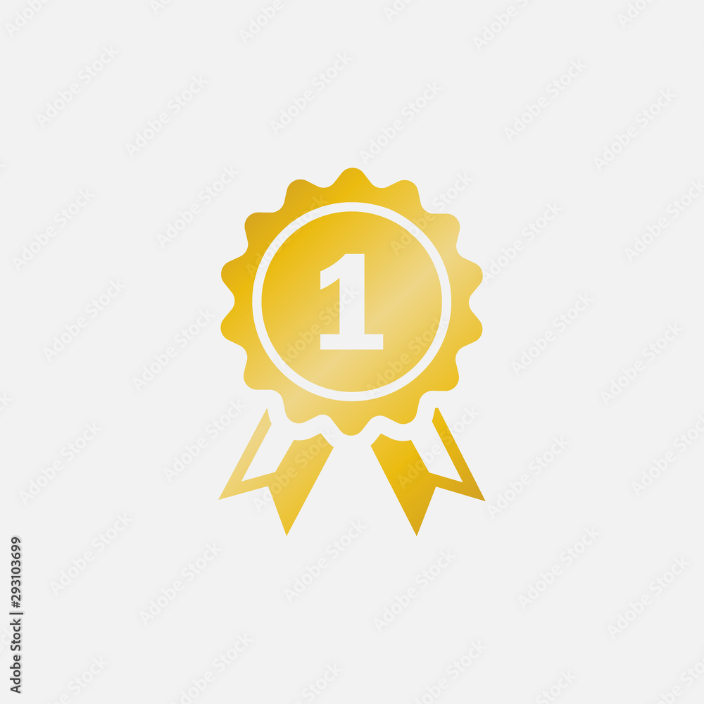 Approved or certified medal icon. Award symbol. Approved or certified medal icon in a flat design. Award symbol isolated on grey background Approved or certified medal icon. Award symbol. Approved or certified medal icon in a flat design. Award symbol isolated on grey background