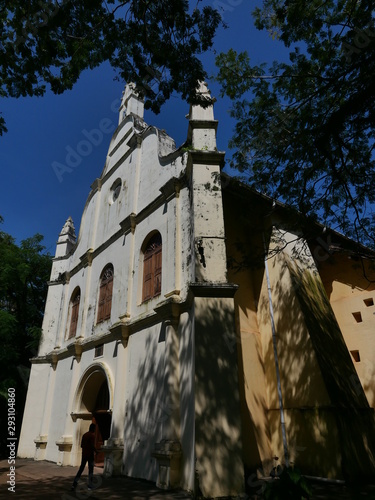 Kerala, Cochin ou Kochi, Inde du Sud, Église Saint-François