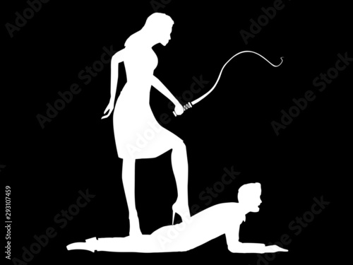 men and dominant women in business environment