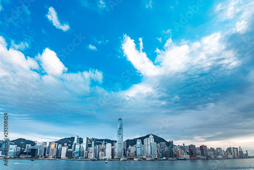 Photography Hong Kong Skyline and Victoria Harbor