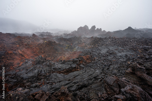 Dramatic views of the volcanic landscape.