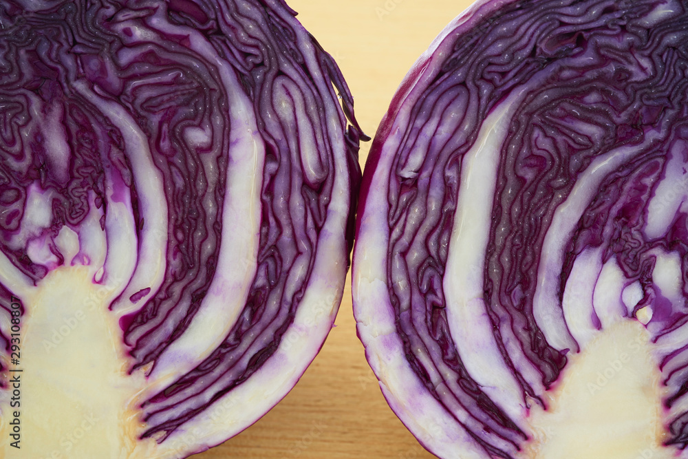 Obraz premium purple cabbage