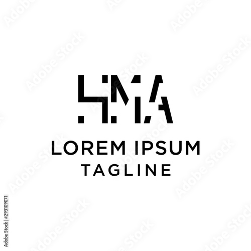 HMA Initial Logo Design Template