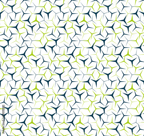 Hexagon seamless pattern. Geometric abstract polygonal mosaic. Decorative backdrop for wallpaper, pattern fills, web page background, surface textures.