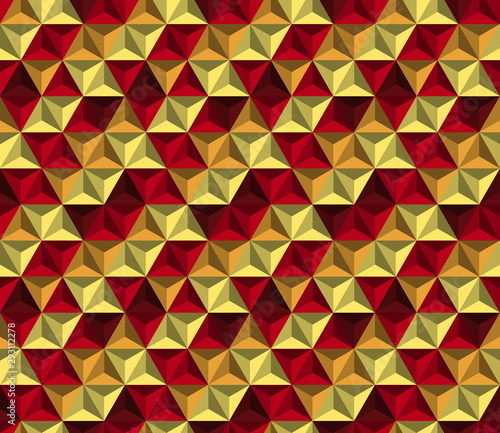 Abstract seamless triangle pattern. Background design for prints, textile, fabric, package, cover, greeting cards.