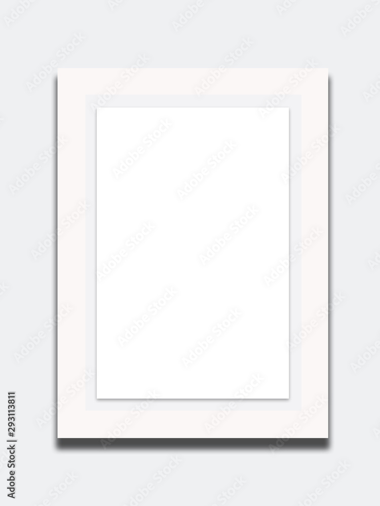 blank frame isolated on white blank frame isolated on white