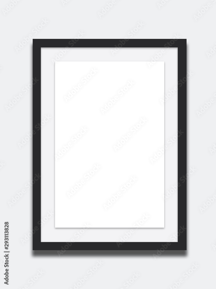 blank picture frame isolated on white blank picture frame isolated on white
